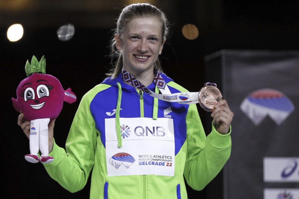 Tina Šutej tretja na diamantni ligi v Zürichu