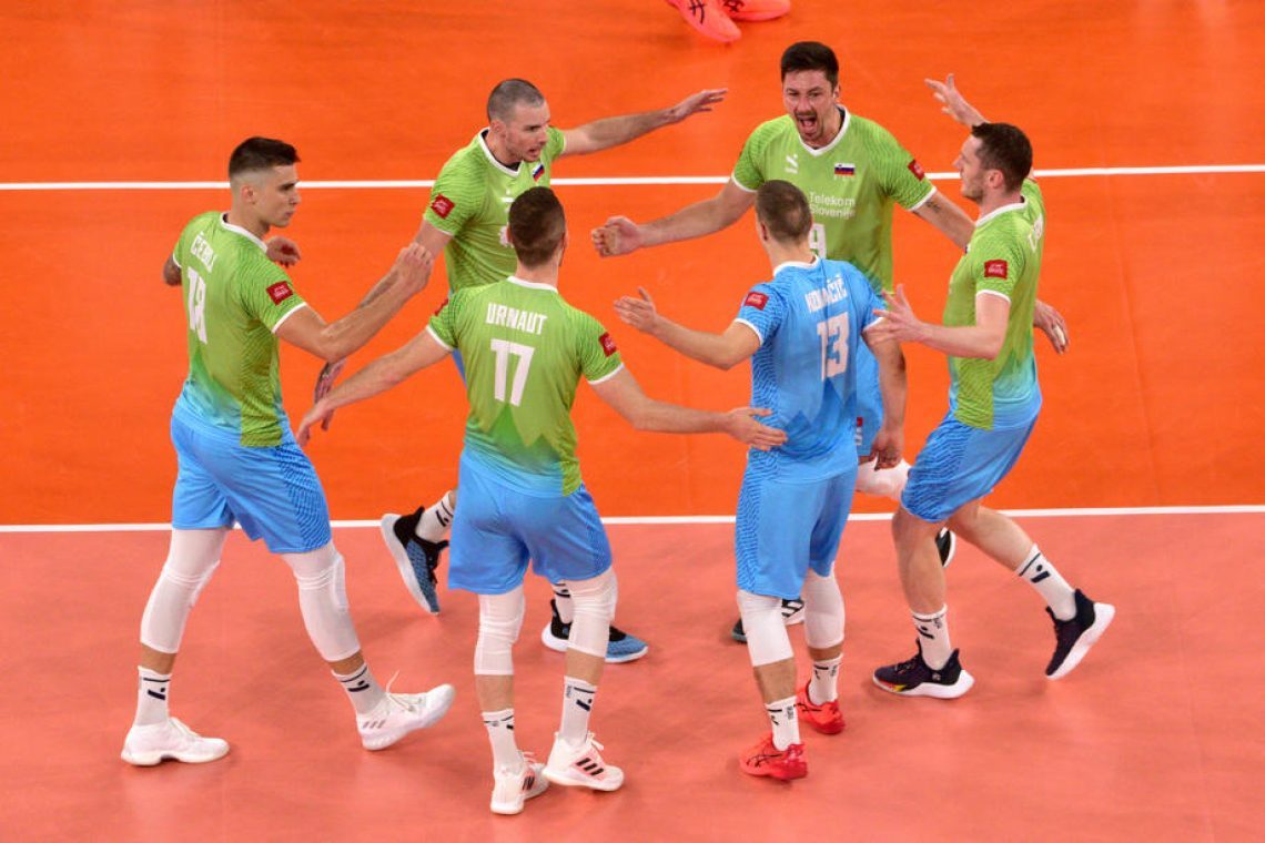 Slovenski odbojkarji pred ukrajinskim testom v četrtfinalu SP