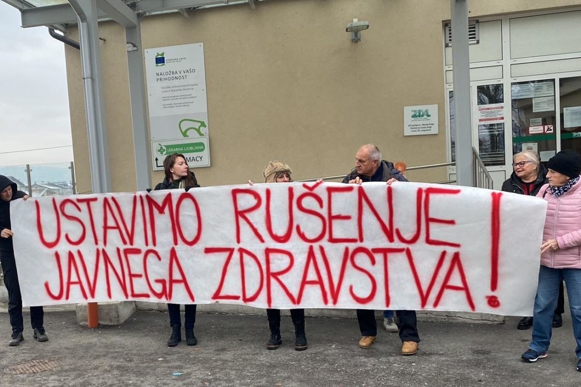 Glas ljudstva bo s shodi zahteval dostopen javni zdravstveni sistem
