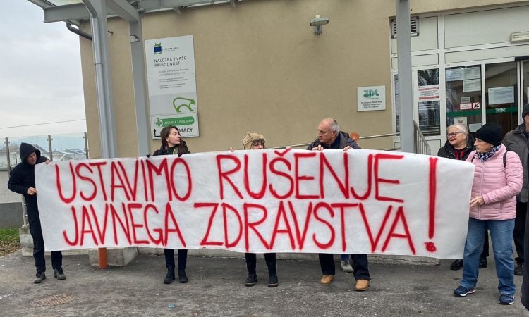 Glas ljudstva bo s shodi zahteval dostopen javni zdravstveni sistem