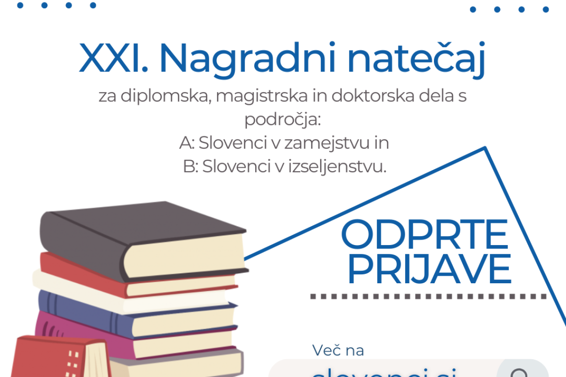 Nagradni natečaj Urada Vlade RS za Slovence v zamejstvu in po svetu