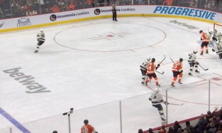 Kralji Anžeta Kopitarja zmagali v Philadelphii