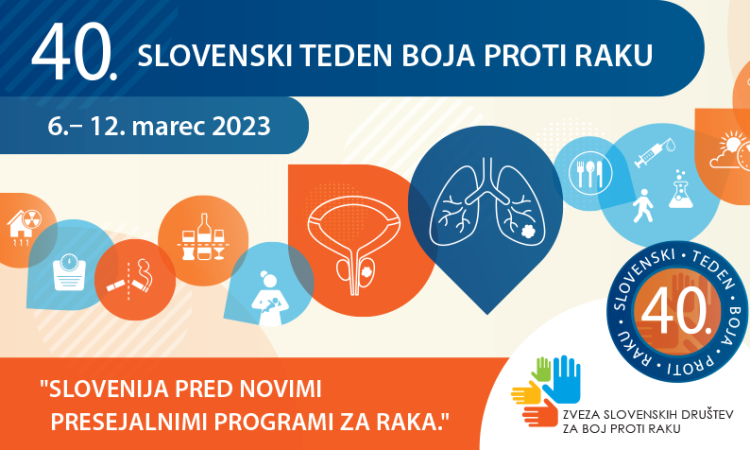 Teden boja proti raku v luči novih presejalnih programov za raka