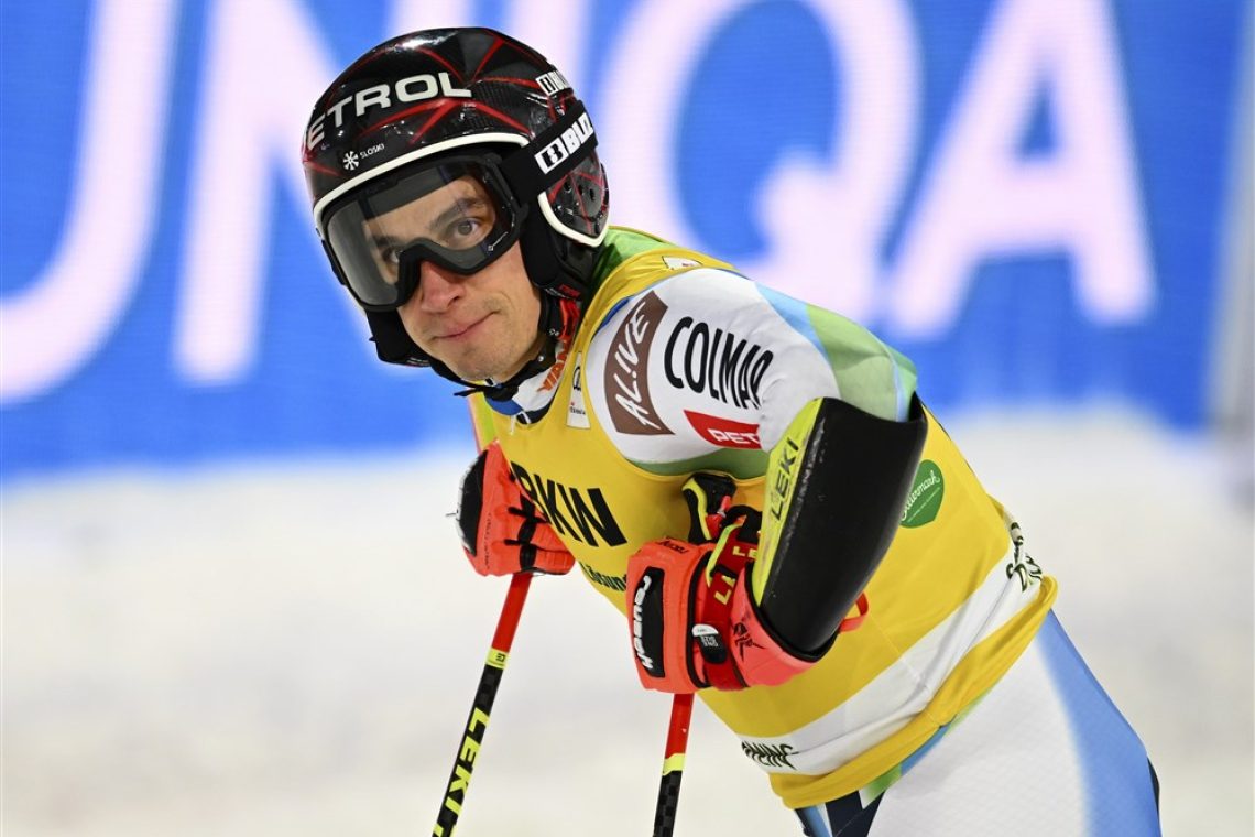 Kranjec s številko sedem na start zadnjega veleslaloma