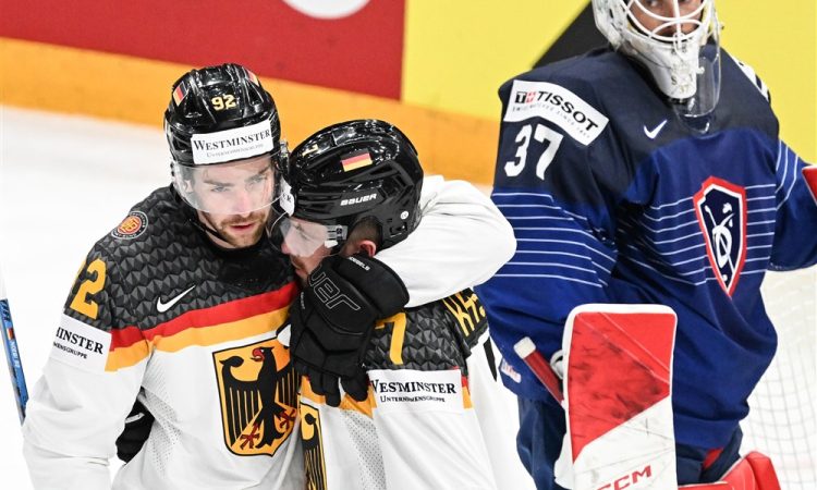Nemčija predzadnji četrtfinalist SP, Slovaki čakajo na Latvijce