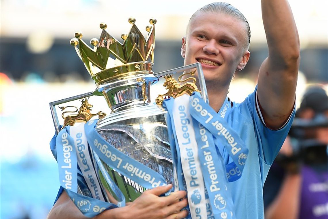 Haaland izbran za igralca sezone v angleški premier league 