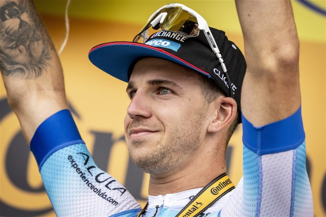 Groenewegnu tudi ciljni sprint v Ormožu, Finkšt 11. 