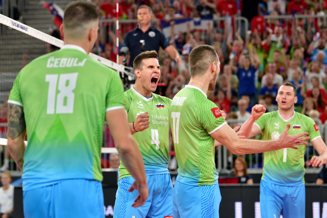 Slovenski odbojkarji danes proti Argentincem