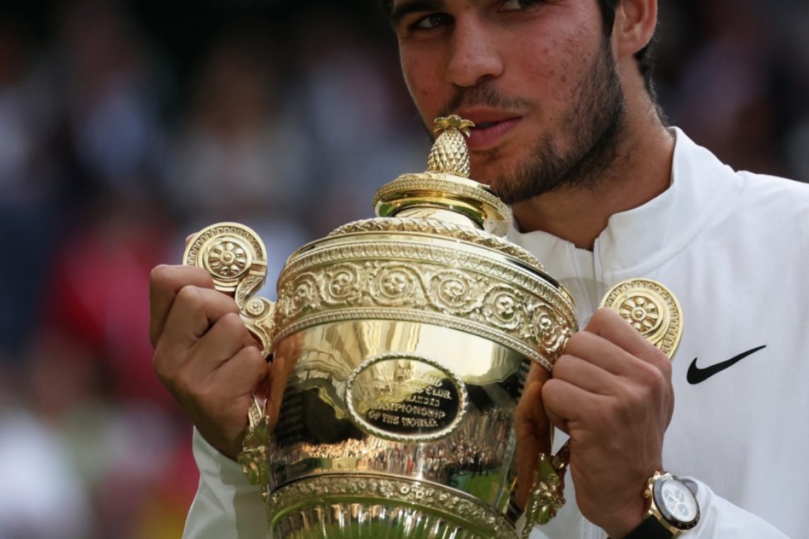 Carlos Alcaraz zmagovalec Wimbledona 2023