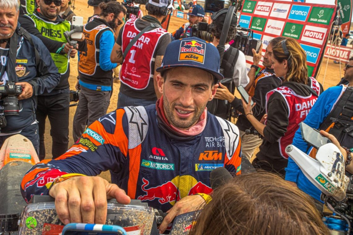 Mulec v tretji etapi relija Dakar 14., zmaga Benavidesu