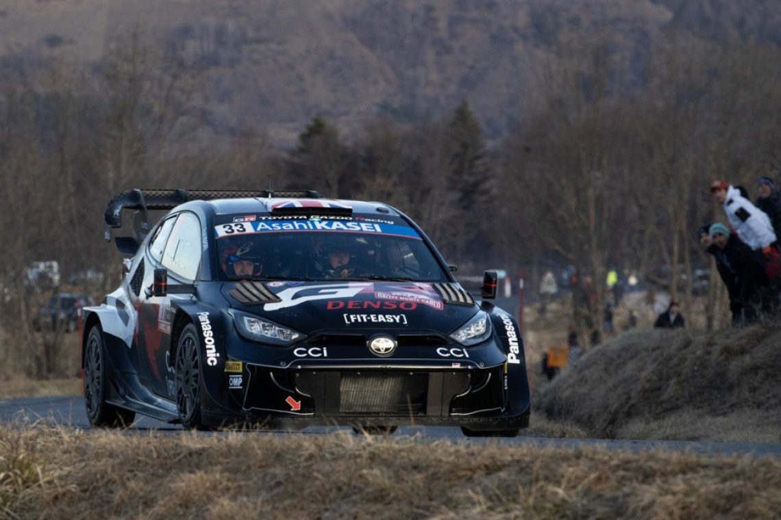 Evans v vodstvu na Monteju, Ogier tik za njim