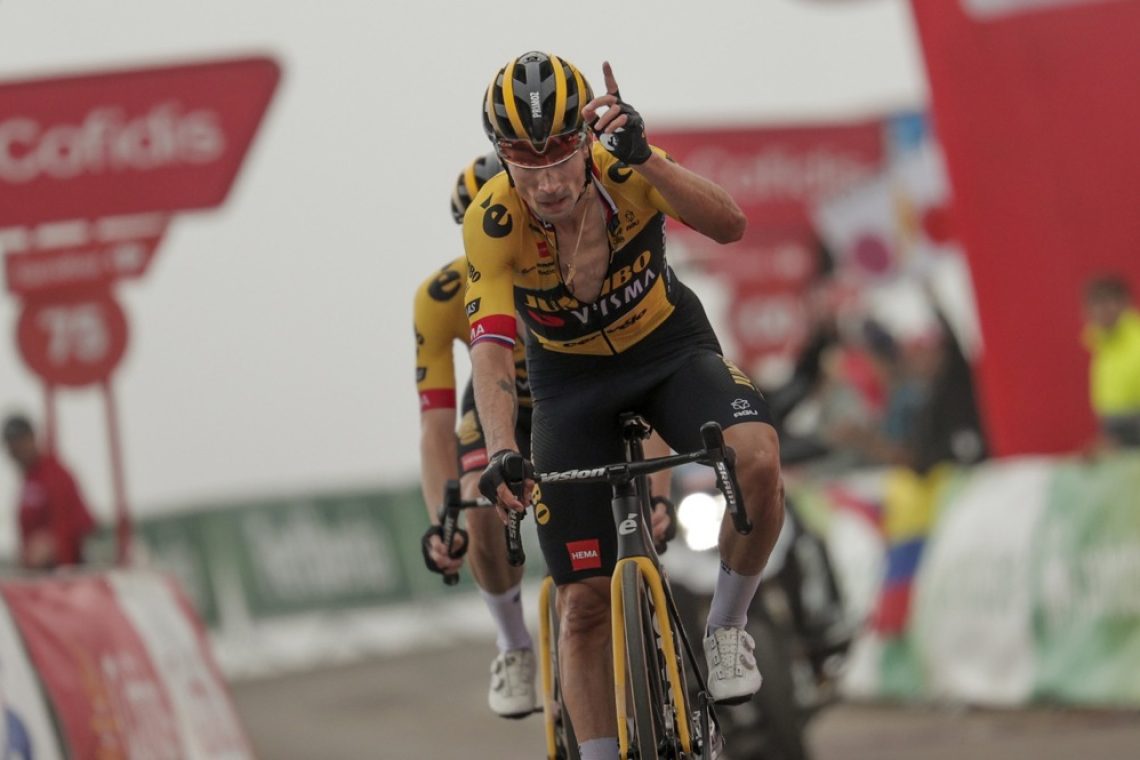 V grdem padcu znova udeležena Roglič in Evenepoel