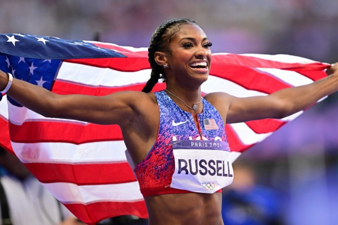 Masai Russell iz ZDA zlata na 100 m ovire