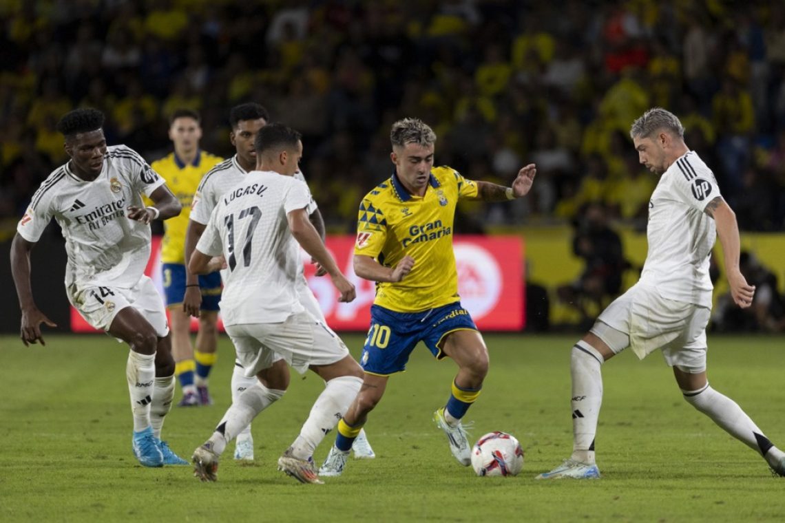 Real Madrid s točko iz Las Palmasa, visoka zmaga Girone
