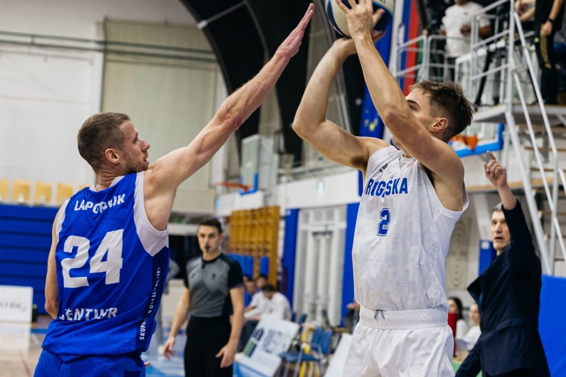Košarkarji Šentjurja so premagali Rogaško z 79:75