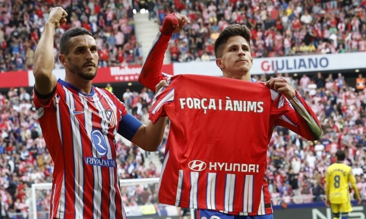 Oblakov Atletico z rutinsko predstavo premagal Las Palmas