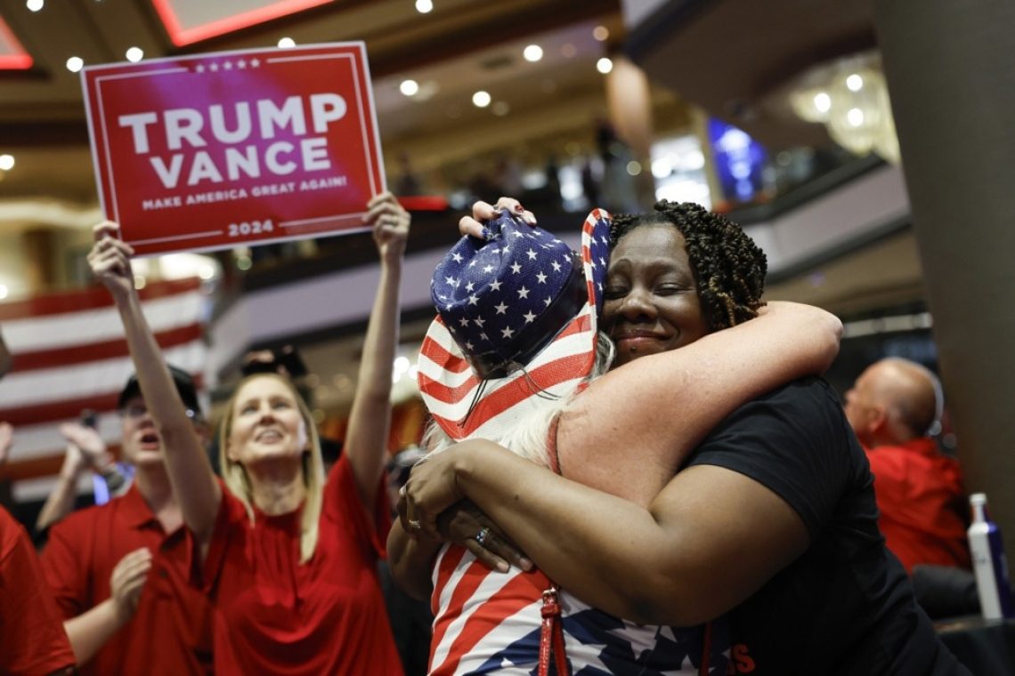 Trump razglasil zmago na predsedniških volitvah