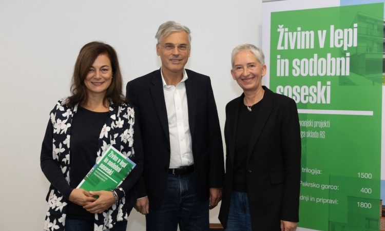 Stanovanjski sklad predstavil novo publikacijo o sodobnih stanovanjskih soseskah