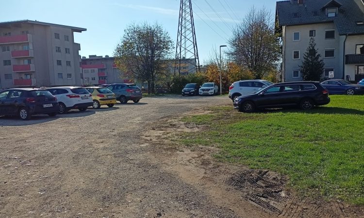 Na Planini v Kranju začetek gradnje povezovalne ceste in parkirišč