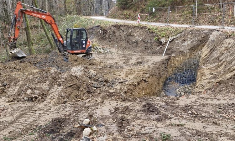 V Medvodah začetek sanacije plazu v Trnovcu