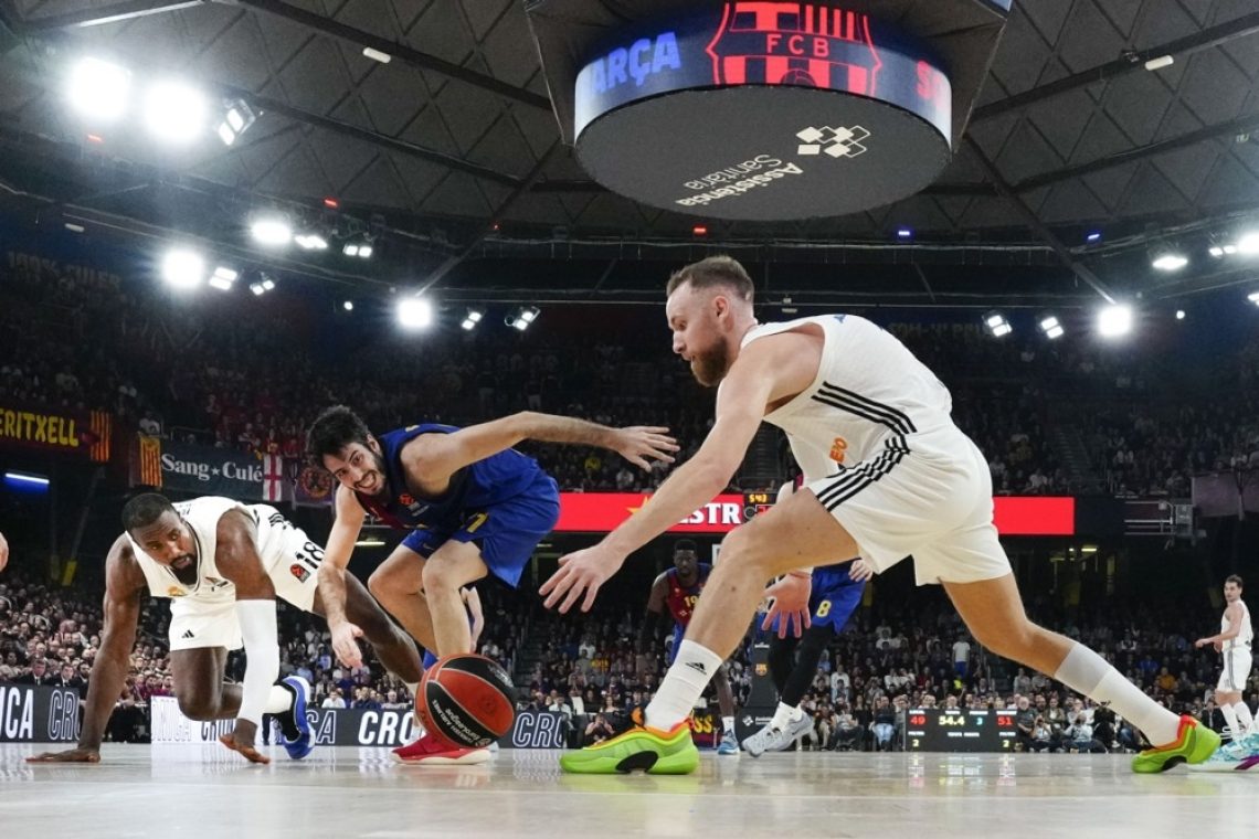 Košarkarski el clasico v Barceloni tokrat Realu