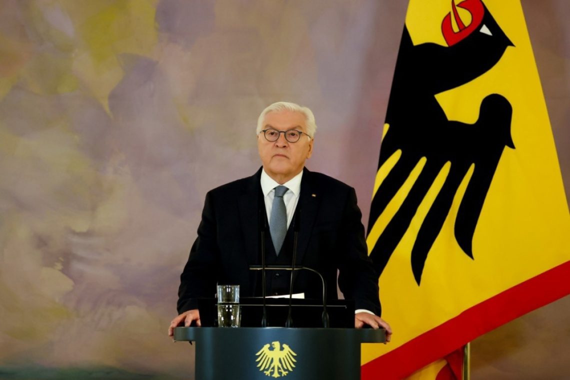 Nemški predsednik za 23. februar razpisal volitve