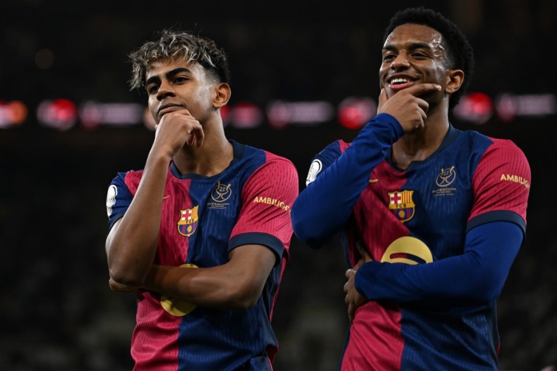 Barcelona v el clasicu do španskega superpokala