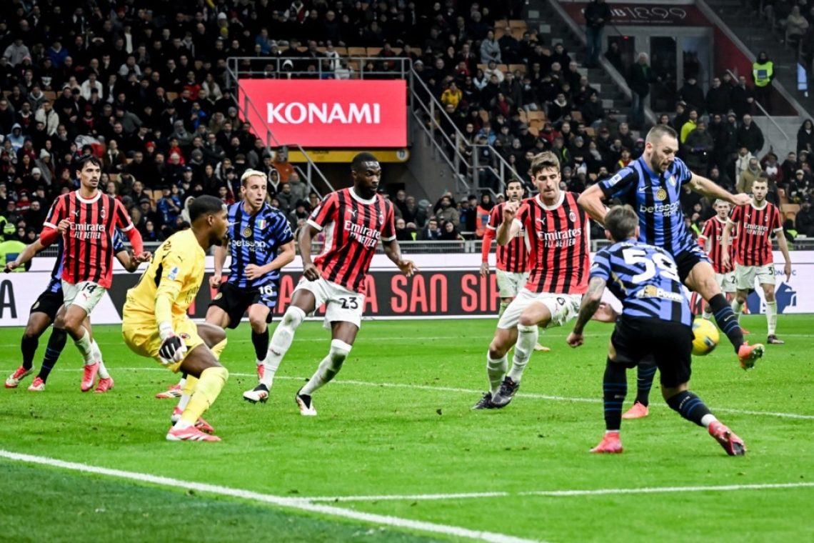 Milanski derbi brez zmagovalca
