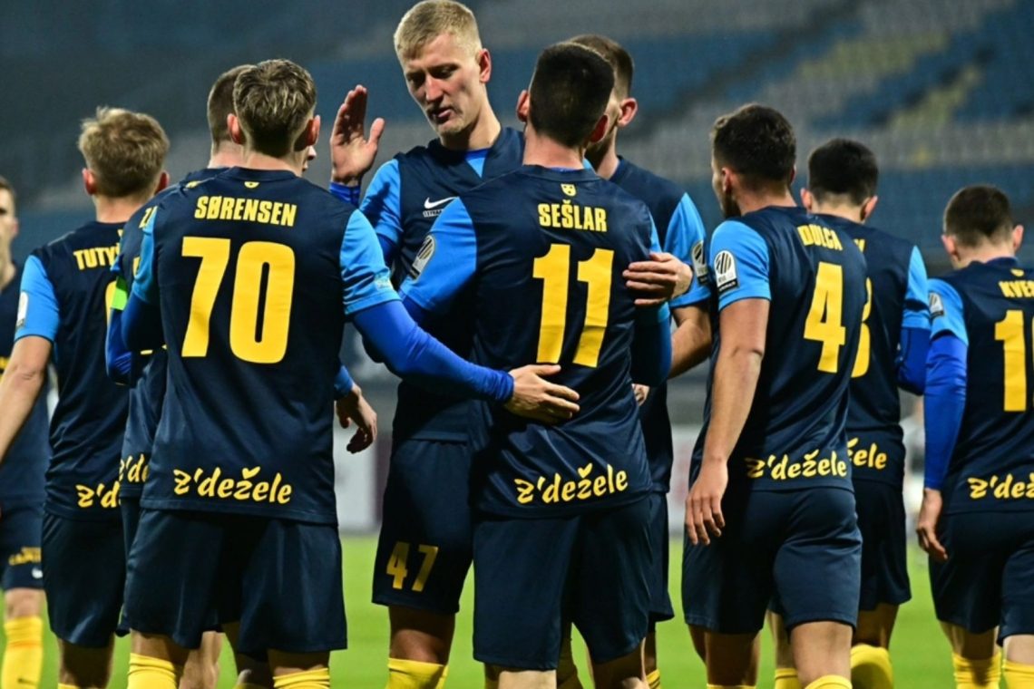 Nogometaši Celja so premagali Kalcer Radomlje z 9:1
