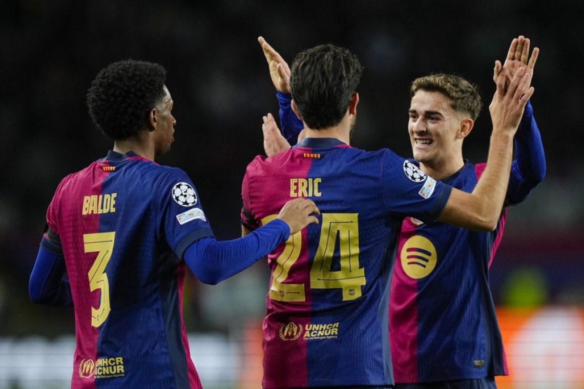 Barcelona zlahka v četrtfinale lig prvakov 
