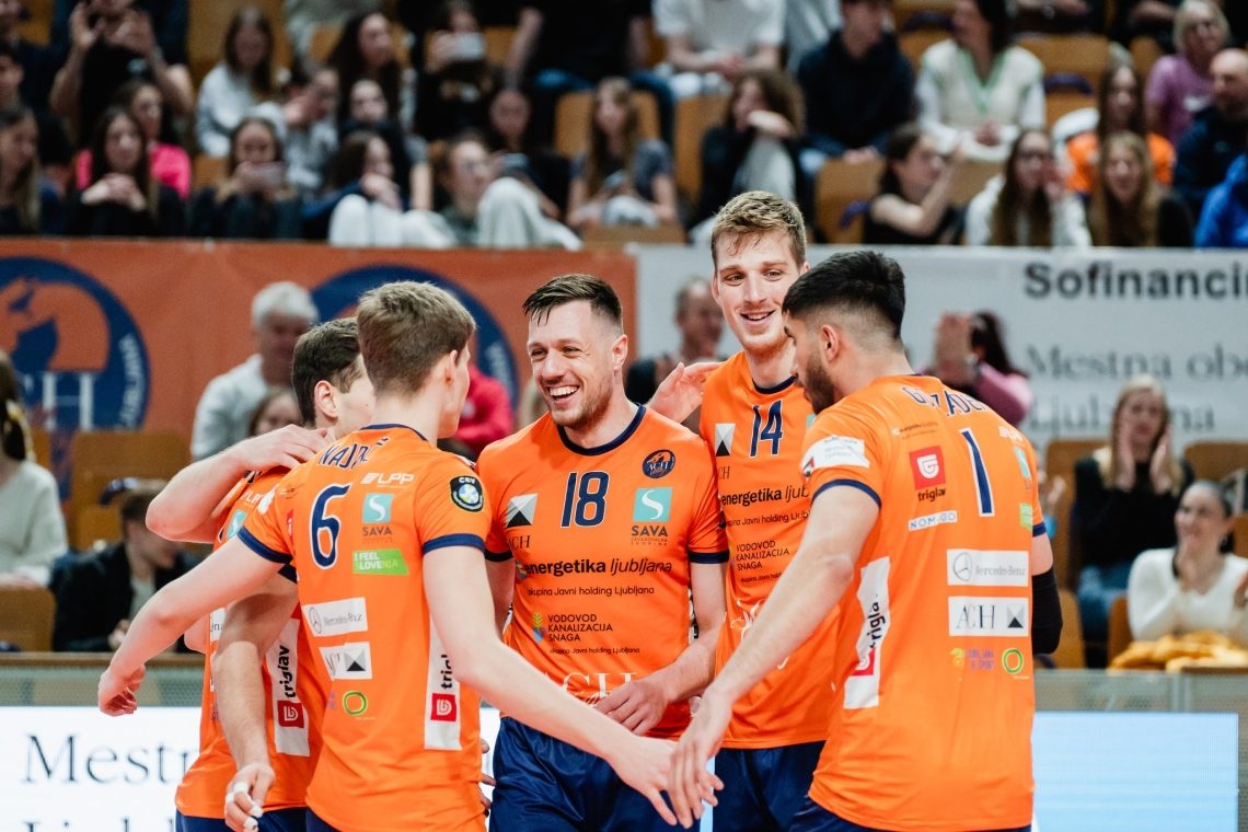 ACH Volley z gladko zmago do vodstva z 1:0 v finalu DP