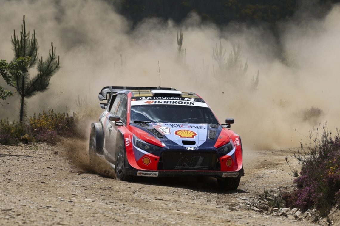 Tänak prevzel vodstvo na Portugalskem
