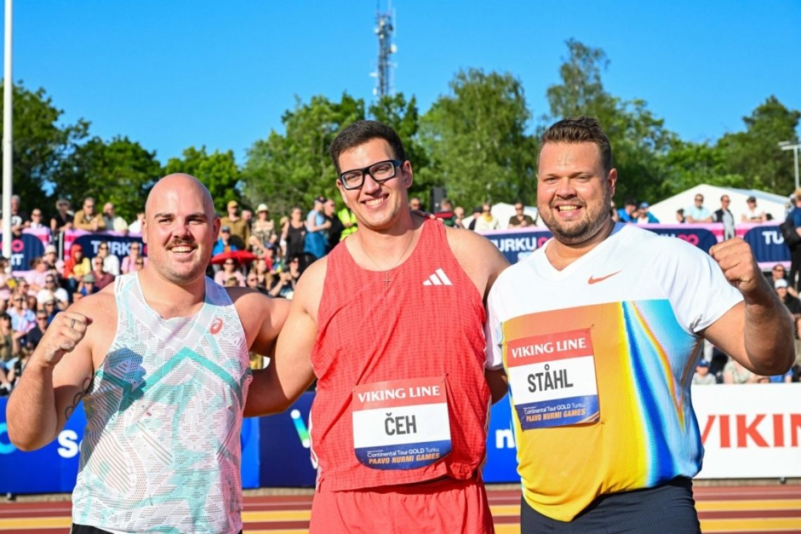 Čeh z novim metom prek 70 m zmagal tudi v Turkuju na Finskem